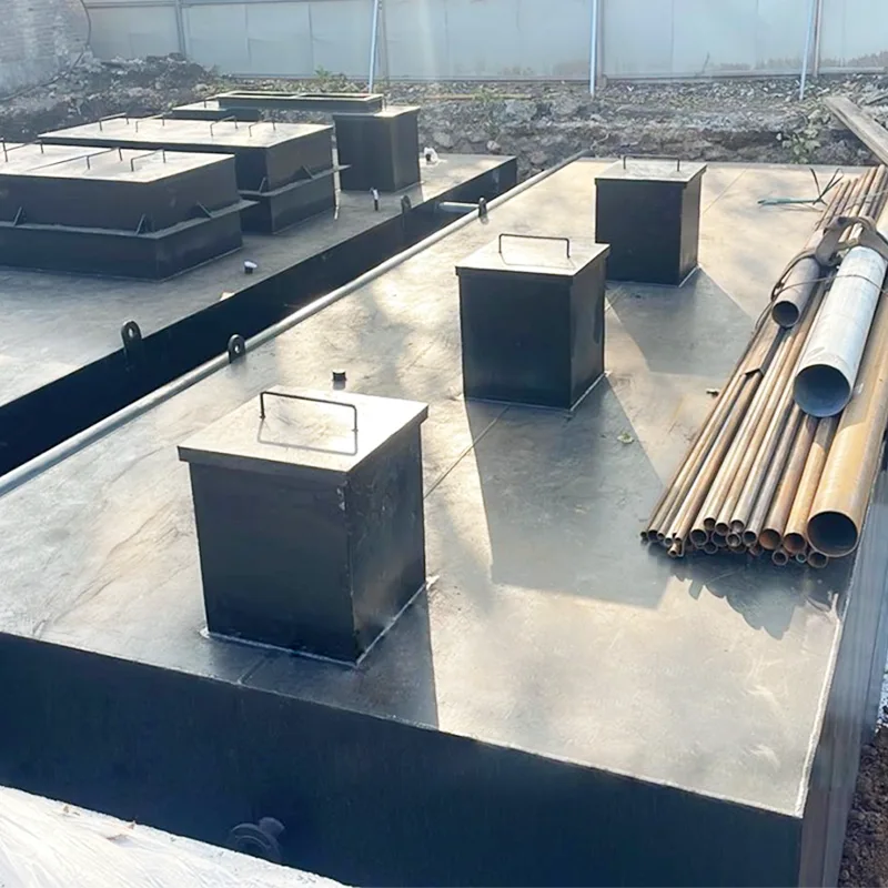 কবর দেওয়া গার্হস্থ্য পয়ঃনিষ্কাশন ক্ষুদ্র-স্কেল বিকেন্দ্রীভূত সরঞ্জাম